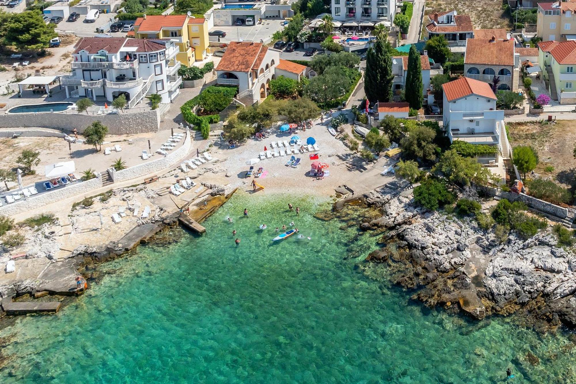 Seaside Apartments With A Swimming Pool Zecevo Rtic, Rogoznica - 8366 Esterno foto